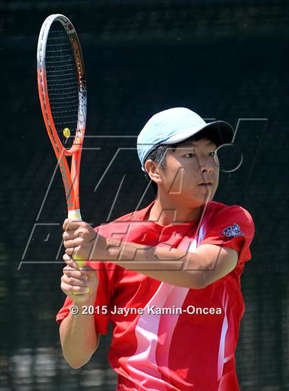 Thumbnail 1 in CIF SoCal Regional Boys Tennis Championships (Day 1 Action/Team Photos)  photogallery.