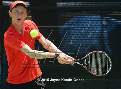 Thumbnail 1 in CIF SoCal Regional Boys Tennis Championships (Day 1 Action/Team Photos)  photogallery.
