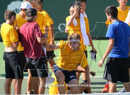 Thumbnail 1 in CIF SoCal Regional Boys Tennis Championships (Day 1 Action/Team Photos)  photogallery.