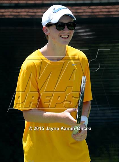 Thumbnail 2 in CIF SoCal Regional Boys Tennis Championships (Day 1 Action/Team Photos)  photogallery.