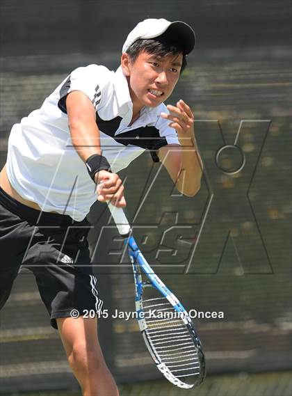 Thumbnail 1 in CIF SoCal Regional Boys Tennis Championships (Day 1 Action/Team Photos)  photogallery.