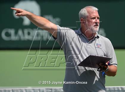 Thumbnail 3 in CIF SoCal Regional Boys Tennis Championships (Day 1 Action/Team Photos)  photogallery.
