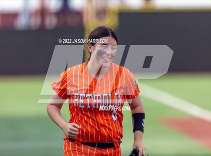 Thumbnail 1 in Petrolia @ Muenster (UIL Softball 2A Region 2 Quarterfinal) photogallery.