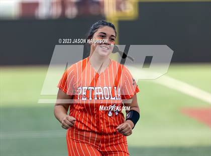 Thumbnail 3 in Petrolia @ Muenster (UIL Softball 2A Region 2 Quarterfinal) photogallery.