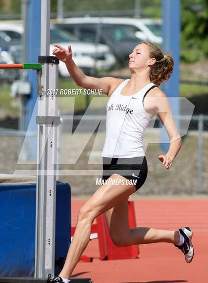 Thumbnail 2 in Del Oro, Woodcreek @ Oak Ridge (Girls High Jump) photogallery.