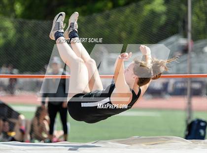 Thumbnail 2 in Del Oro, Woodcreek @ Oak Ridge (Girls High Jump) photogallery.