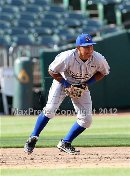 Thumbnail 3 in De La Salle vs. Bishop Amat (Dave Stewart/Oakland A's Showdown) photogallery.