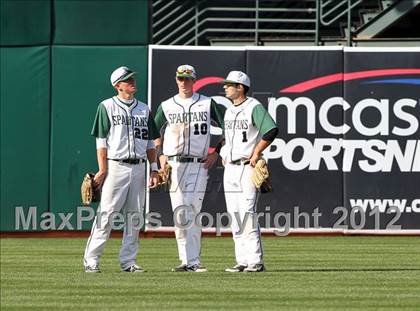 Thumbnail 3 in De La Salle vs. Bishop Amat (Dave Stewart/Oakland A's Showdown) photogallery.