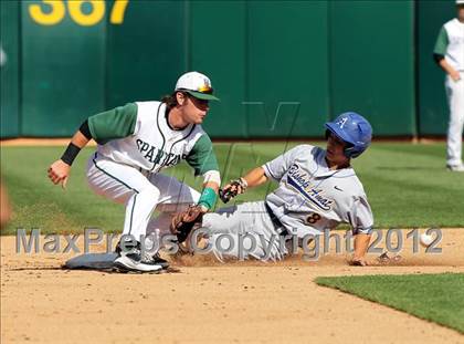 Thumbnail 3 in De La Salle vs. Bishop Amat (Dave Stewart/Oakland A's Showdown) photogallery.