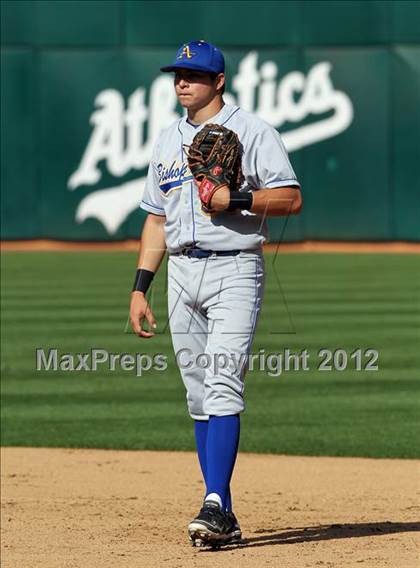 Thumbnail 3 in De La Salle vs. Bishop Amat (Dave Stewart/Oakland A's Showdown) photogallery.