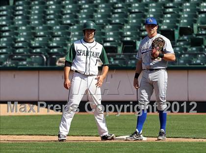 Thumbnail 3 in De La Salle vs. Bishop Amat (Dave Stewart/Oakland A's Showdown) photogallery.