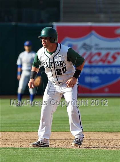 Thumbnail 1 in De La Salle vs. Bishop Amat (Dave Stewart/Oakland A's Showdown) photogallery.