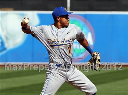 Thumbnail 3 in De La Salle vs. Bishop Amat (Dave Stewart/Oakland A's Showdown) photogallery.