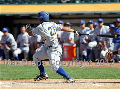 Thumbnail 1 in De La Salle vs. Bishop Amat (Dave Stewart/Oakland A's Showdown) photogallery.