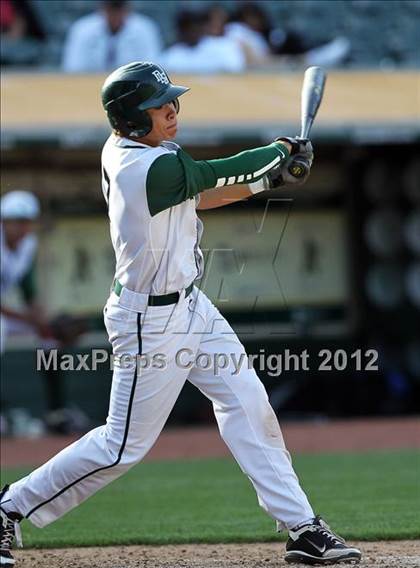 Thumbnail 3 in De La Salle vs. Bishop Amat (Dave Stewart/Oakland A's Showdown) photogallery.