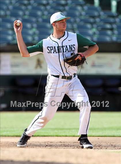 Thumbnail 2 in De La Salle vs. Bishop Amat (Dave Stewart/Oakland A's Showdown) photogallery.