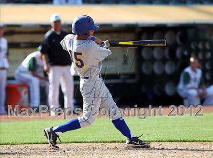 Thumbnail 1 in De La Salle vs. Bishop Amat (Dave Stewart/Oakland A's Showdown) photogallery.