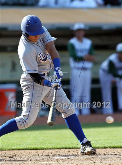 Thumbnail 1 in De La Salle vs. Bishop Amat (Dave Stewart/Oakland A's Showdown) photogallery.