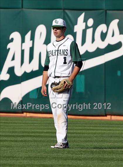 Thumbnail 1 in De La Salle vs. Bishop Amat (Dave Stewart/Oakland A's Showdown) photogallery.