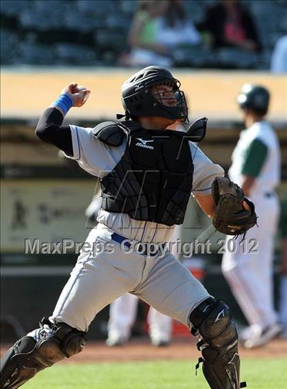 Thumbnail 2 in De La Salle vs. Bishop Amat (Dave Stewart/Oakland A's Showdown) photogallery.