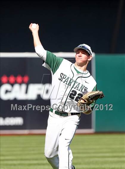 Thumbnail 2 in De La Salle vs. Bishop Amat (Dave Stewart/Oakland A's Showdown) photogallery.