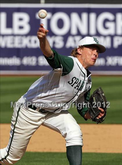 Thumbnail 2 in De La Salle vs. Bishop Amat (Dave Stewart/Oakland A's Showdown) photogallery.