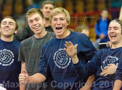 Thumbnail 2 in Vail Christian vs. Kit Carson (CHSAA 1A Pool I) photogallery.