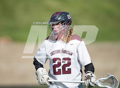 Thumbnail 3 in Cheyenne Mountain vs. Green Mountain 2019 CHSAA 4A Playoffs photogallery.