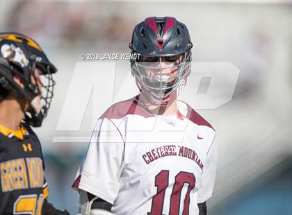 Thumbnail 2 in Cheyenne Mountain vs. Green Mountain 2019 CHSAA 4A Playoffs photogallery.