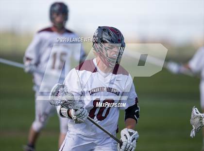 Thumbnail 1 in Cheyenne Mountain vs. Green Mountain 2019 CHSAA 4A Playoffs photogallery.