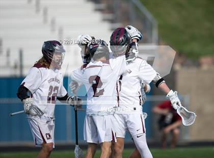 Thumbnail 2 in Cheyenne Mountain vs. Green Mountain 2019 CHSAA 4A Playoffs photogallery.