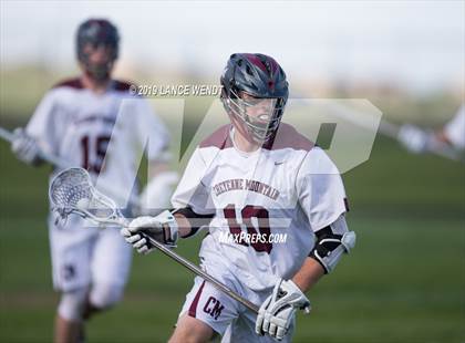 Thumbnail 2 in Cheyenne Mountain vs. Green Mountain 2019 CHSAA 4A Playoffs photogallery.