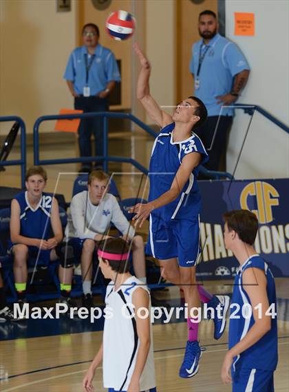 Thumbnail 3 in Laguna Beach vs. Saddleback Valley Christian (CIF SoCal D3 Regional Final) photogallery.