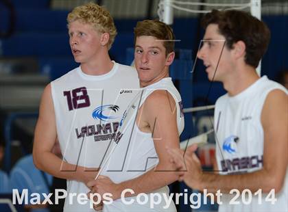 Thumbnail 2 in Laguna Beach vs. Saddleback Valley Christian (CIF SoCal D3 Regional Final) photogallery.