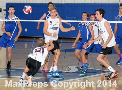 Thumbnail 2 in Laguna Beach vs. Saddleback Valley Christian (CIF SoCal D3 Regional Final) photogallery.