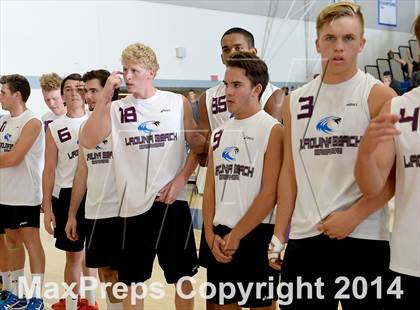 Thumbnail 1 in Laguna Beach vs. Saddleback Valley Christian (CIF SoCal D3 Regional Final) photogallery.