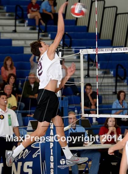 Thumbnail 3 in Laguna Beach vs. Saddleback Valley Christian (CIF SoCal D3 Regional Final) photogallery.