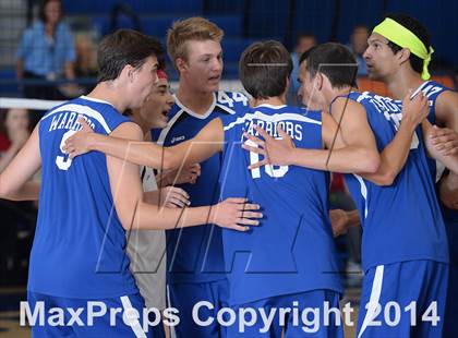 Thumbnail 1 in Laguna Beach vs. Saddleback Valley Christian (CIF SoCal D3 Regional Final) photogallery.