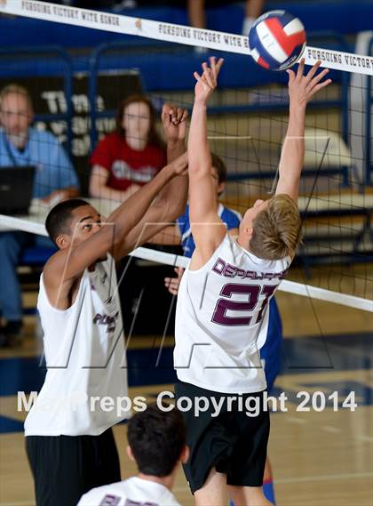Thumbnail 3 in Laguna Beach vs. Saddleback Valley Christian (CIF SoCal D3 Regional Final) photogallery.