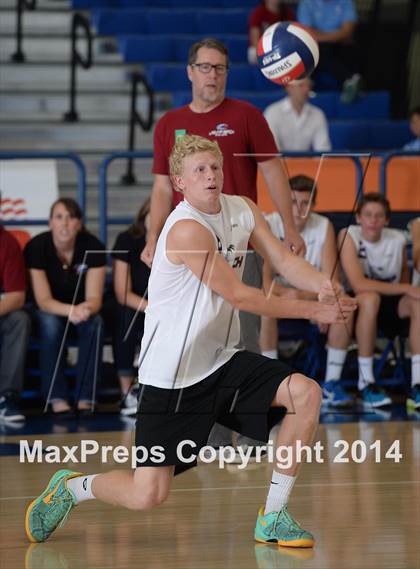 Thumbnail 1 in Laguna Beach vs. Saddleback Valley Christian (CIF SoCal D3 Regional Final) photogallery.