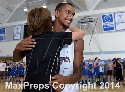 Thumbnail 3 in Laguna Beach vs. Saddleback Valley Christian (CIF SoCal D3 Regional Final) photogallery.