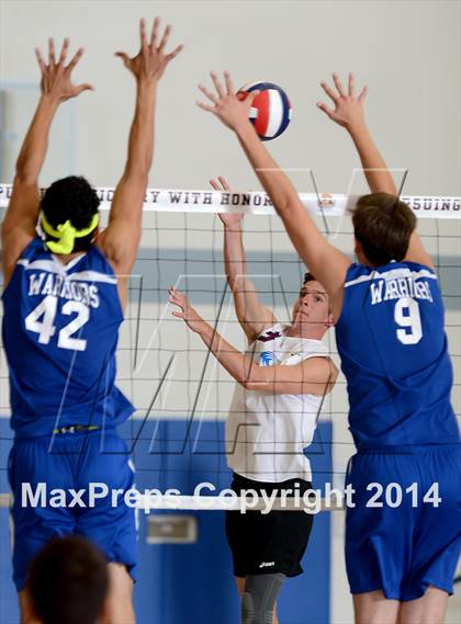 Thumbnail 3 in Laguna Beach vs. Saddleback Valley Christian (CIF SoCal D3 Regional Final) photogallery.