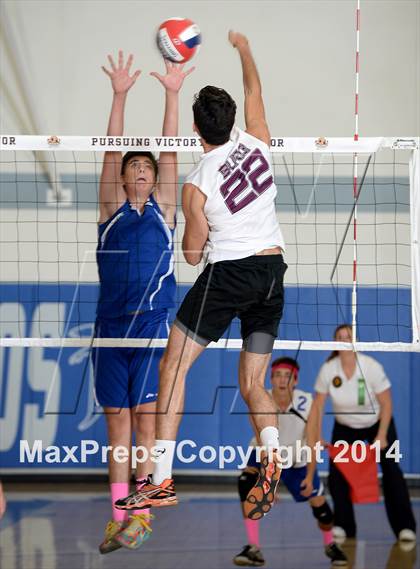 Thumbnail 2 in Laguna Beach vs. Saddleback Valley Christian (CIF SoCal D3 Regional Final) photogallery.