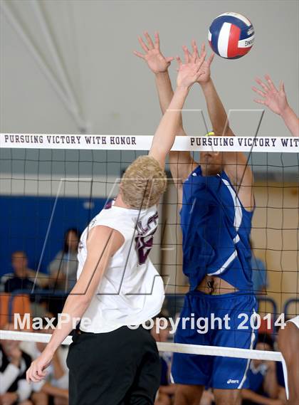 Thumbnail 3 in Laguna Beach vs. Saddleback Valley Christian (CIF SoCal D3 Regional Final) photogallery.