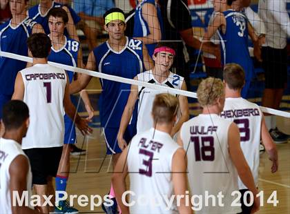 Thumbnail 3 in Laguna Beach vs. Saddleback Valley Christian (CIF SoCal D3 Regional Final) photogallery.