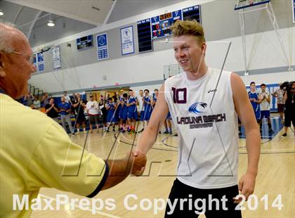 Thumbnail 3 in Laguna Beach vs. Saddleback Valley Christian (CIF SoCal D3 Regional Final) photogallery.