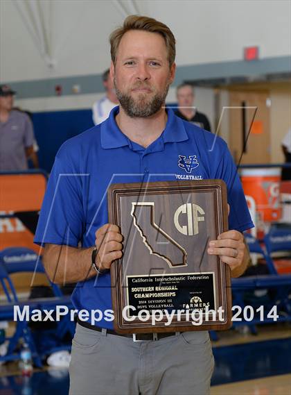 Thumbnail 1 in Laguna Beach vs. Saddleback Valley Christian (CIF SoCal D3 Regional Final) photogallery.