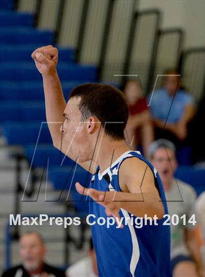Thumbnail 1 in Laguna Beach vs. Saddleback Valley Christian (CIF SoCal D3 Regional Final) photogallery.