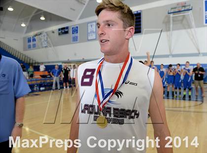Thumbnail 2 in Laguna Beach vs. Saddleback Valley Christian (CIF SoCal D3 Regional Final) photogallery.