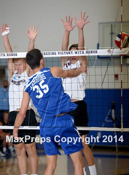 Thumbnail 3 in Laguna Beach vs. Saddleback Valley Christian (CIF SoCal D3 Regional Final) photogallery.